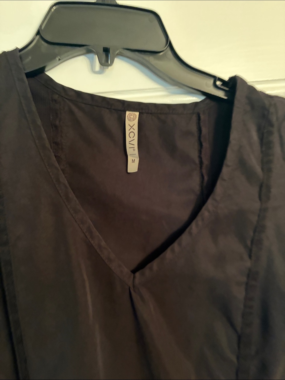 BCBGMaxAzria Black V-Neck Women’s Dress